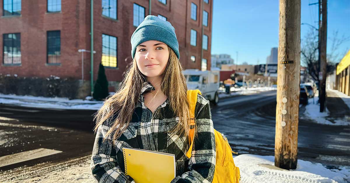 student strip district winter