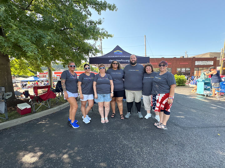 Clearview Cares® volunteers at Canonsburg's 4th of July Celebration