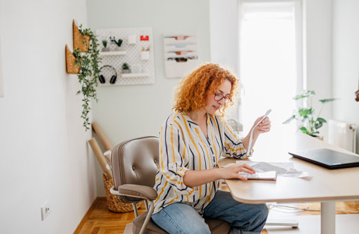 woman-looking-at-finances