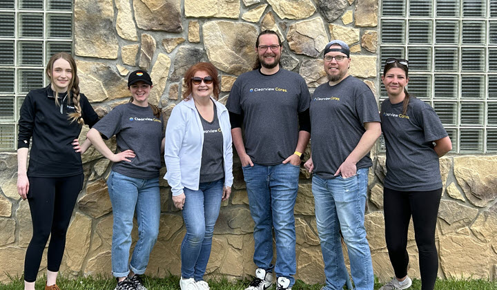 Clearview employees at The Salvation Army's Camp Allegheny