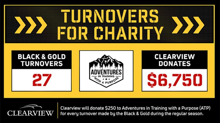 Turnovers for charity