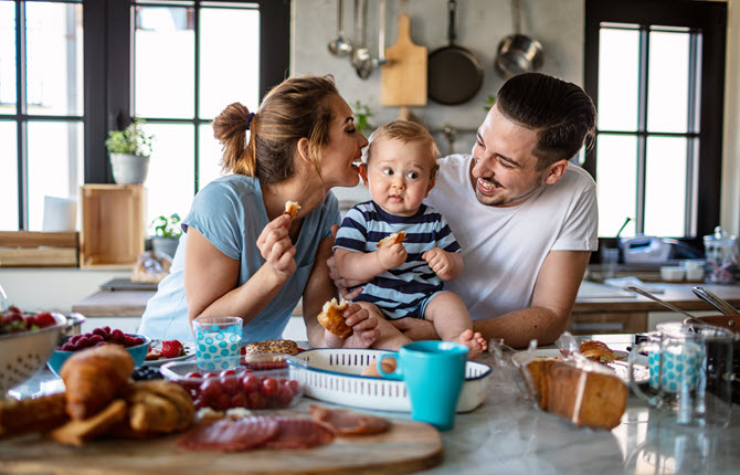 family kitchen