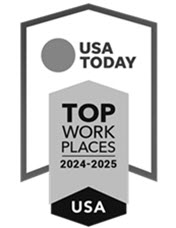 USA Today Top Work Place Badge